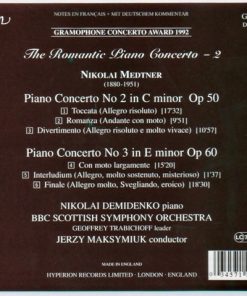 Medtner* - Nikolai Demidenko, BBC Scottish Symphony Orchestra, Jerzy Maksymiuk-4