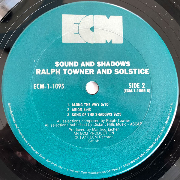 Ralph Towner - Solstice / Sound And Shadows (LP, Album) (Very Good Plus (VG+)) - Image 4