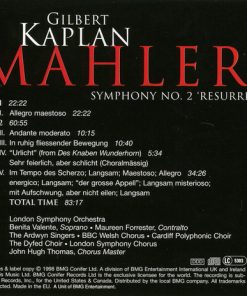 Mahler* : Gilbert Kaplan, Benita Valente, Maureen Forrester, London Symphony Orchestra & Chorus*-1
