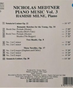 Nikolai Medtner, Hamish Milne-1