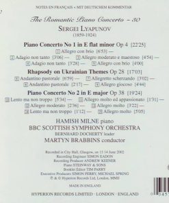 Lyapunov* - Hamish Milne, BBC Scottish Symphony Orchestra, Martyn Brabbins-1