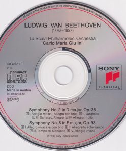 Beethoven*, La Scala Philharmonic Orchestra*, Carlo Maria Giulini-2