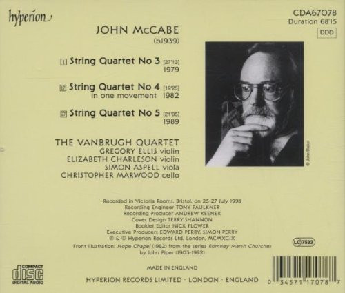 John McCabe (2) / The Vanbrugh Quartet-1
