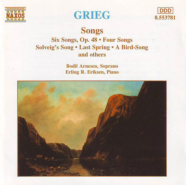 Grieg* - Bodil Arnesen, Erling R. Eriksen-0