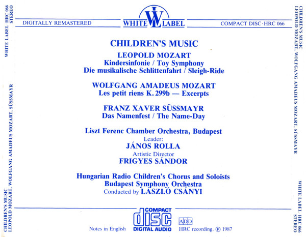 Leopold Mozart, Wolfgang Amadeus Mozart, Süssmayer*-1