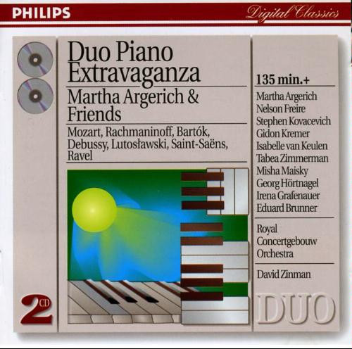Martha Argerich - Nelson Freire - Stephen Bishop-Kovacevich - Gidon Kremer - Isabelle Van Keulen - Tabea Zimmermann - Mischa Maisky - Georg Hörtnagel - Irena Grafenauer - Eduard Brunner - Concertgebouworkest - David Zinman - Wolfgang Amadeus Mozart - Serg-0