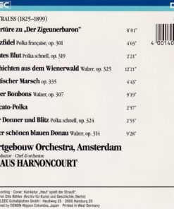 Johann Strauss*, Concertgebouw Orchestra*, Nikolaus Harnoncourt-1