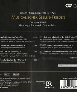 Johann Philipp Krieger - Dorothee Mields • Hamburger Ratsmusik • Simone Eckert-1
