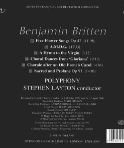 Benjamin Britten - Polyphony, Stephen Layton-1