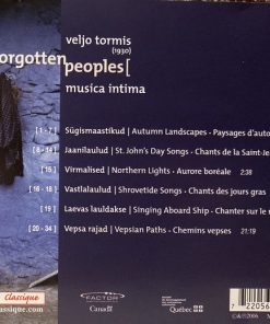 Musica Intima, Veljo Tormis-1