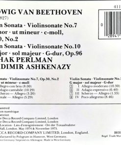 Beethoven*, Itzhak Perlman, Vladimir Ashkenazy-2