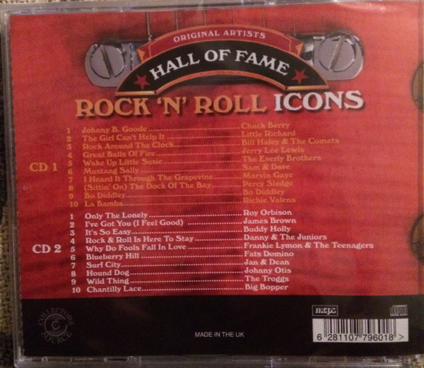 Various - Rock N’ Roll Icons (2xCD, Comp) (Mint (M)) - Image 2