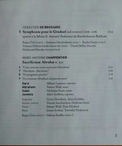 Marc Antoine Charpentier, Giacomo Carissimi - La Nuova Musica, David Bates (7)-3