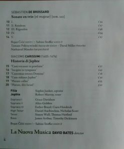 Marc Antoine Charpentier, Giacomo Carissimi - La Nuova Musica, David Bates (7)-4