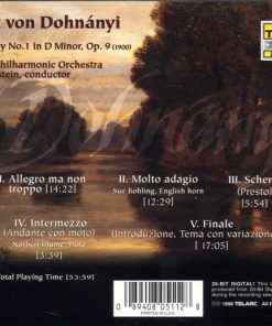 Ernst von Dohnányi -- London Philharmonic Orchestra / Leon Botstein-1