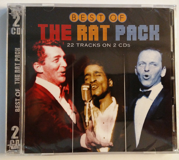 The Rat Pack, Frank Sinatra, Dean Martin, Sammy Davis Jr. - Best Of The Rat Pack (2xCD, Comp) (Mint (M))