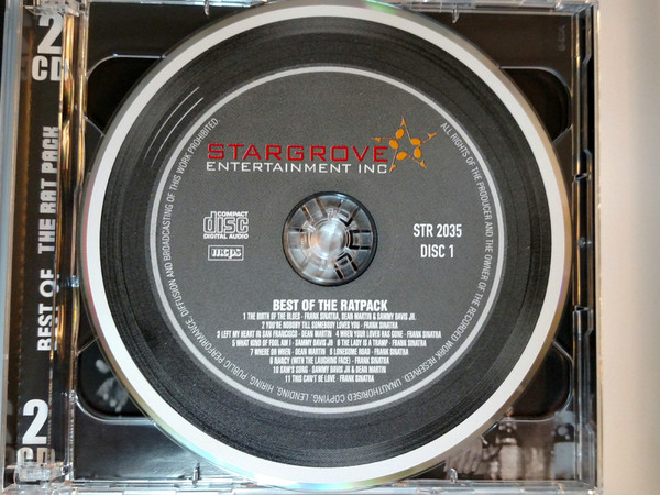 The Rat Pack, Frank Sinatra, Dean Martin, Sammy Davis Jr. - Best Of The Rat Pack (2xCD, Comp) (Mint (M)) - Image 3