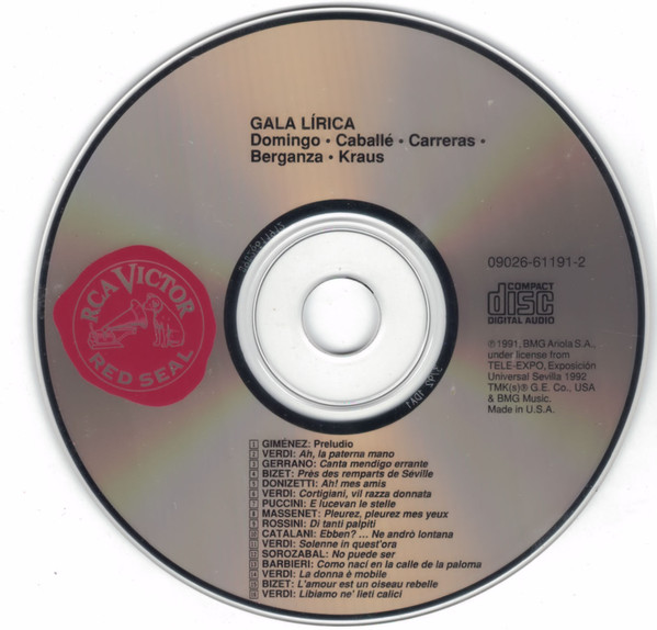 Montserrat Caballé, Placido Domingo, José Carreras, Teresa Berganza, Pilar Lorengar, Alfredo Kraus, Juan Pons, Pedro Lavirgen, Jaime Aragall*, Various-3