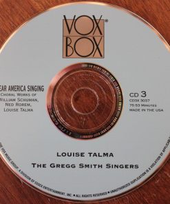 William Schuman, Ned Rorem, Louise Talma - Gregg Smith Singers-4