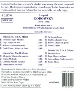 Leopold Godowsky, Konstantin Scherbakov-1