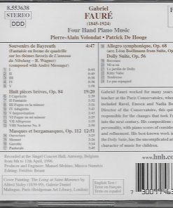 Fauré*, Pierre-Alain Volondat, Patrick De Hooge*-1