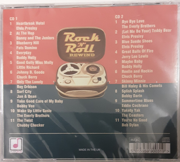 Various - Rock 'n' Roll Rewind (2xCD, Comp) (Mint (M)) - Image 2
