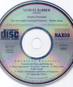 Samuel Barber - Stephen Prutsman • Royal Scottish National Orchestra • Marin Alsop-2