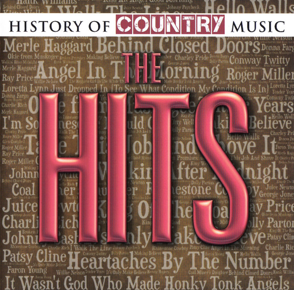 Various - History Of Country Music - The Hits (2xCD, Comp) (Mint (M))