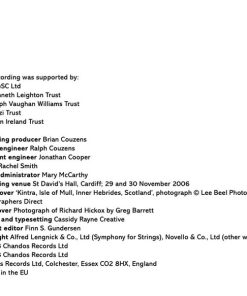 Leighton*, John Scott (10), BBC National Orchestra Of Wales, Richard Hickox-4