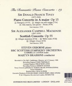 Mackenzie* / Tovey* / Steven Osborne, BBC Scottish Symphony Orchestra, Martyn Brabbins-1