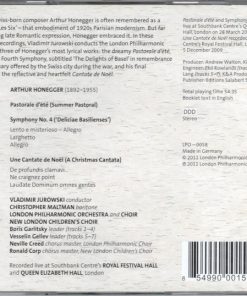 Honegger* - Christopher Maltman, London Philharmonic Orchestra And Choir*, Vladimir Jurowski-2