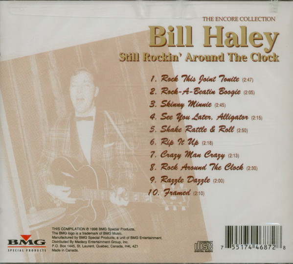 Bill Haley - The Encore Collection - Still Rockin' Around The Clock (CD, Album) (Mint (M)) - Image 2