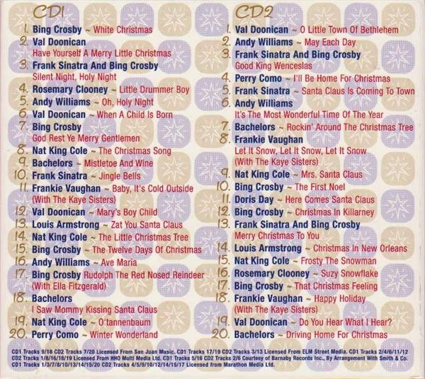 Various - White Christmas: A Collection Of Easy Listening Favourites (2xCD, Comp) (Near Mint (NM or M-)) - Image 2