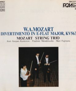 W.A.Mozart*, Mozart String Trio, Jean-Jacques Kantorow - Vladimir Mendelssohn - Mari Fujiwara-0