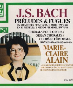 J.S. Bach* - Marie-Claire Alain-0