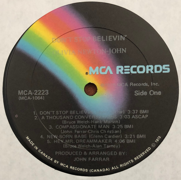 Olivia Newton-John - Don't Stop Believin' (LP) (Very Good (VG)) - Image 5