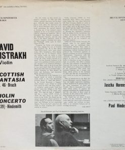 David Oistrakh*, Bruch*, Hindemith*, London Symphony Orchestra, Horenstein*-1