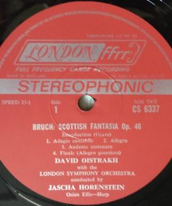David Oistrakh*, Bruch*, Hindemith*, London Symphony Orchestra, Horenstein*-2