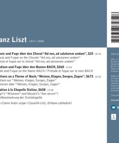 Liszt* , Marie-Claire Alain-1