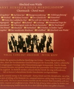 Fanny Hensel*, Felix Mendelssohn*, Vocal Concert Dresden, Peter Kopp-1