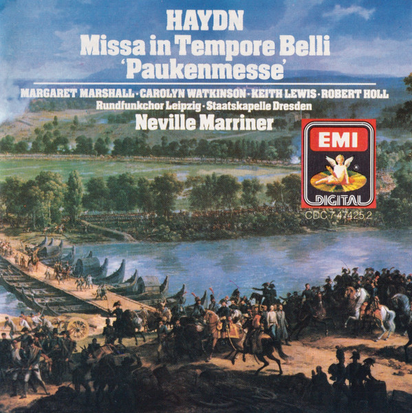 Haydn*, Margaret Marshall, Carolyn Watkinson, Keith Lewis (4), Robert Holl, Rundfunkchor Leipzig, Staatskapelle Dresden, Neville Marriner*-0