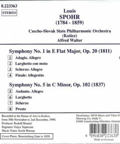 Louis Spohr – Czecho-Slovak State Philharmonic Orchestra (Kosice)*, Alfred Walter-1