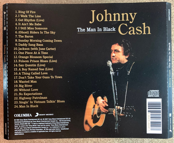 Johnny Cash - The Man In Black: The Definitive Collection (CD, Comp) (Mint (M)) - Image 2