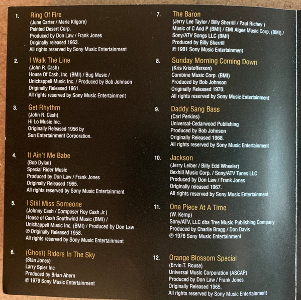 Johnny Cash - The Man In Black: The Definitive Collection (CD, Comp) (Mint (M)) - Image 4