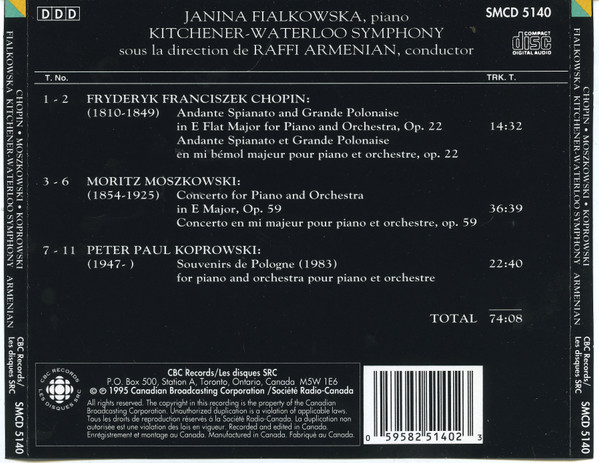 Janina Fialkowska - Kitchener-Waterloo Symphony - Raffi Armenian-2