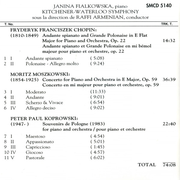 Janina Fialkowska - Kitchener-Waterloo Symphony - Raffi Armenian-4