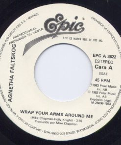 Agnetha Fältskog - Wrap Your Arms Around Me (7", S/Sided, Promo) (Very Good Plus (VG+)) - Image 3