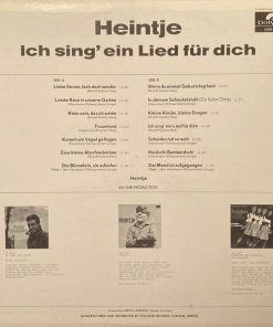 Alternative view of Heintje - Ich Sing' Ein Lied Für Dich (LP, Album) (Very Good Plus (VG+))