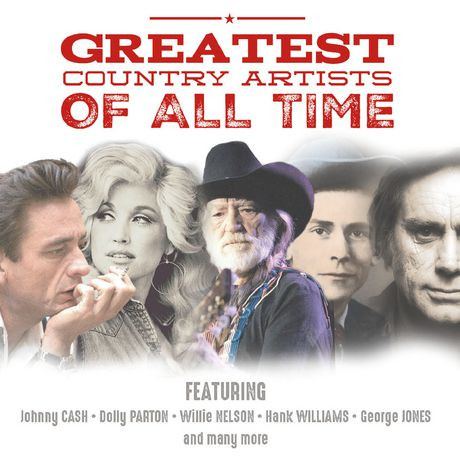 Various - Greatest Country Artists Of All Time (2xCD, Comp) (Mint (M))
