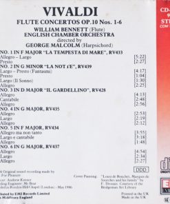 Vivaldi*, William Bennett (3), English Chamber Orchestra Directed By George Malcolm-4